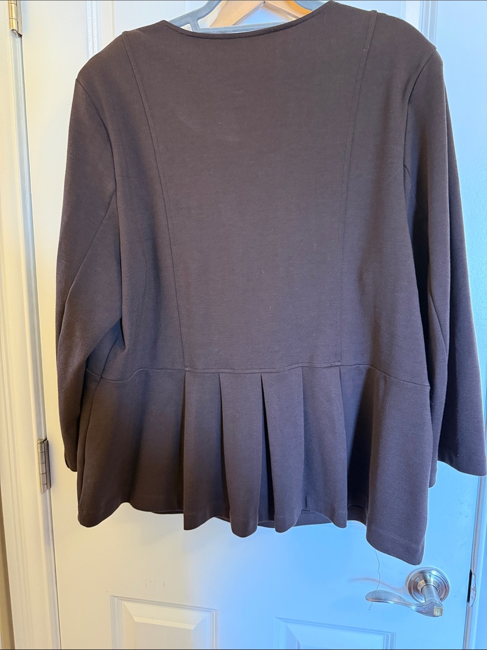 Cato Dark Brown Two-Piece Skirt Set - Picture 4 of 11